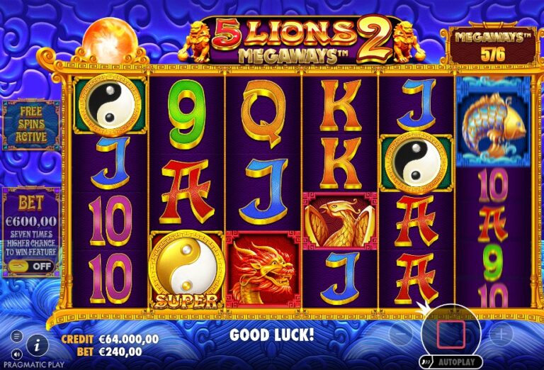 Screenshot 2 van 5 Lions Megaways 2